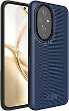 TUDIA DualShield Grip Designed for Honor 200 5G (2024) Cover, [MergeGrip] Military Grade Dual Layer Shockproof Slim Heavy Duty Protective Case (Indigo Blue)