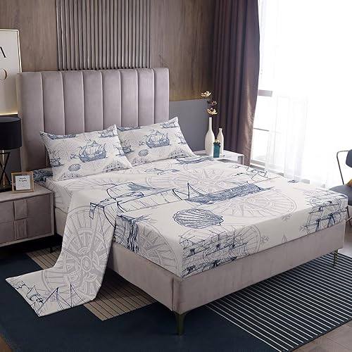 Miniatura 42 de Juego de sábanas para gamer, diseño de notas musicales color negro y gris, con auriculares para niños, decoración de sala de videojuegos, sábana