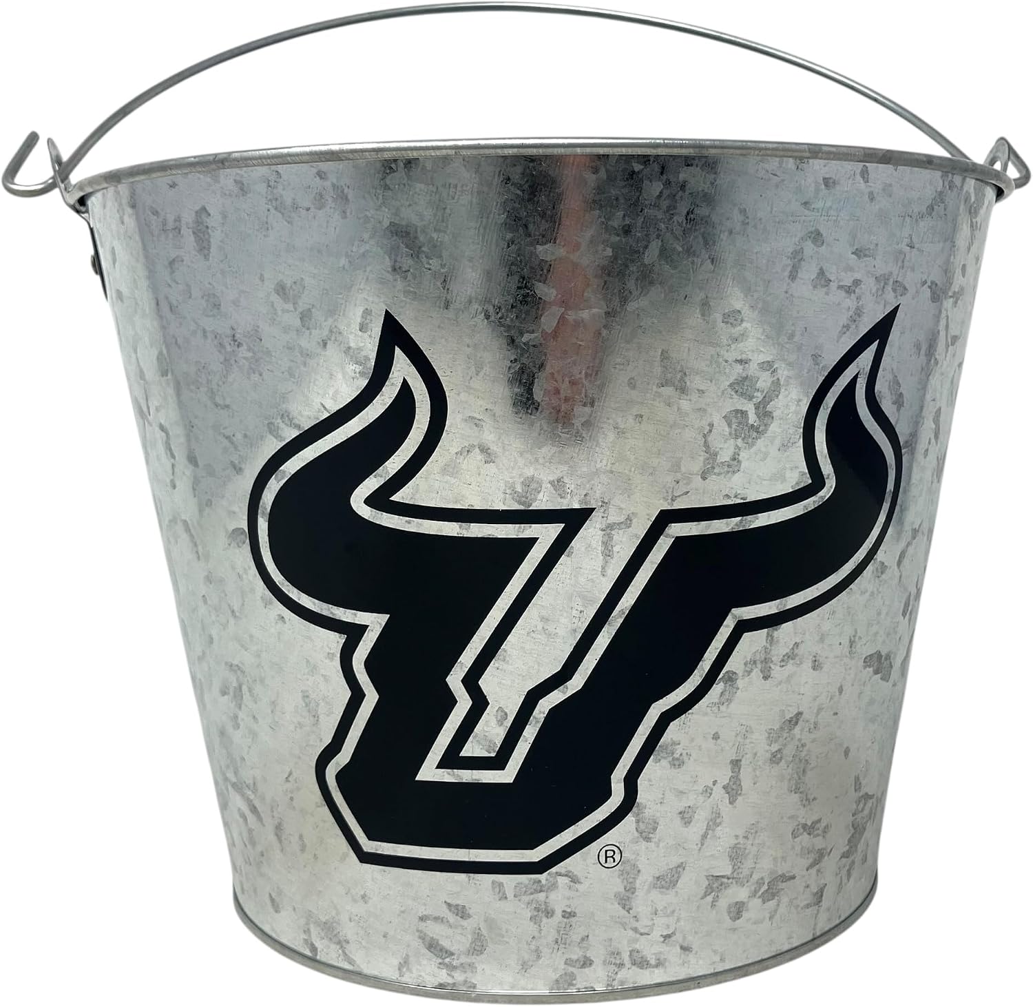 NCAA Galvanized Bucket, 5 qt, Team Colors (Penn State Nittany Lions)