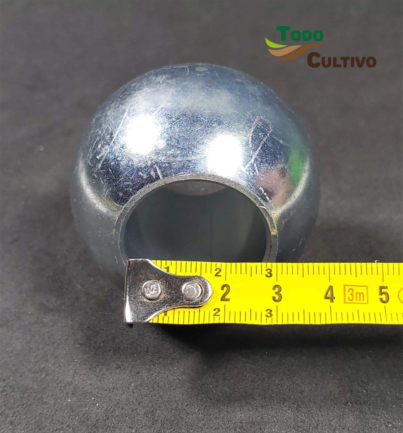 Bola de enganche rápido brazos arado de tractor 56x45x29 CAT 2/2
