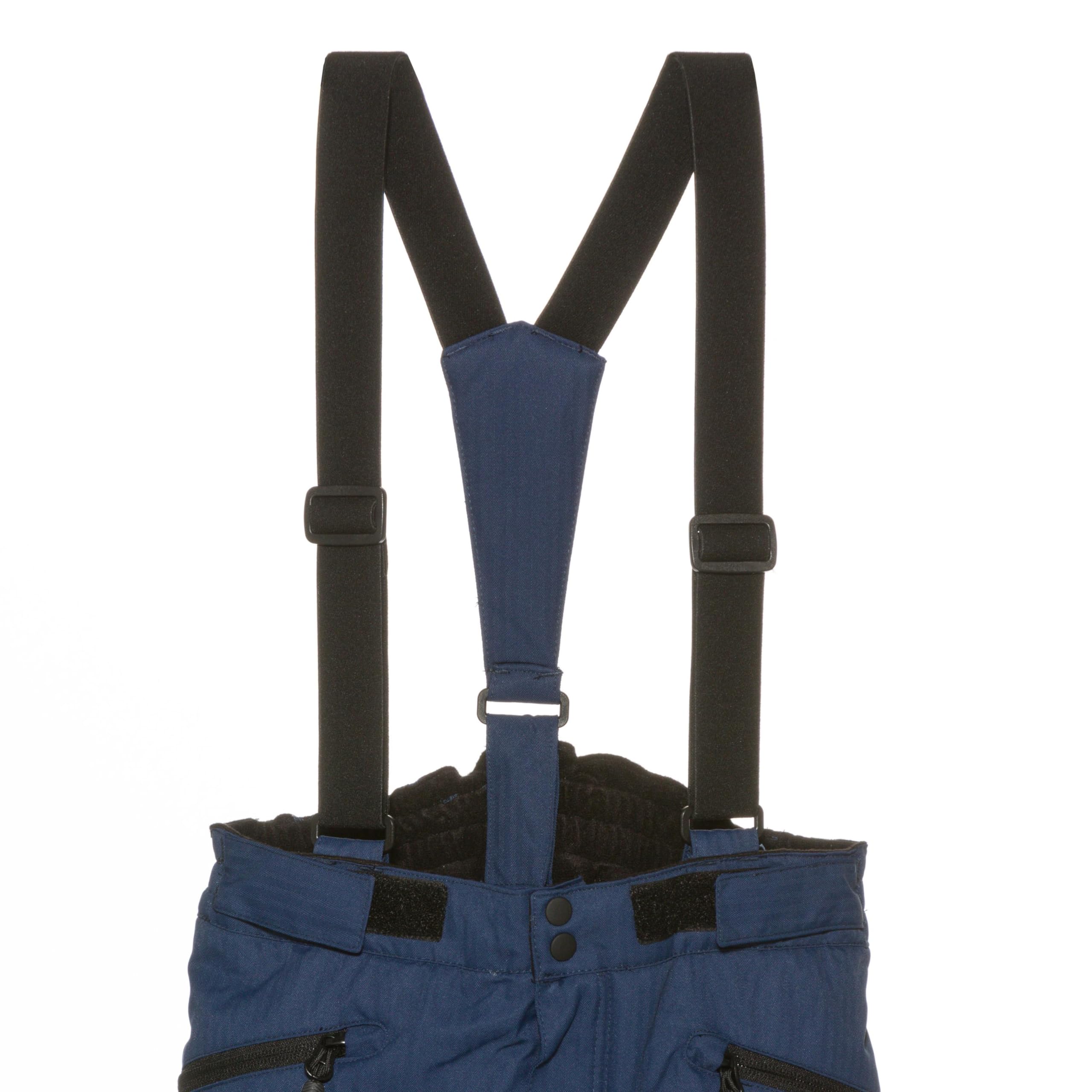 Color Kids Pantaloni da Sci Unisex per Bambini W.Pockets-Recycled Snow Pants, Nero, 128