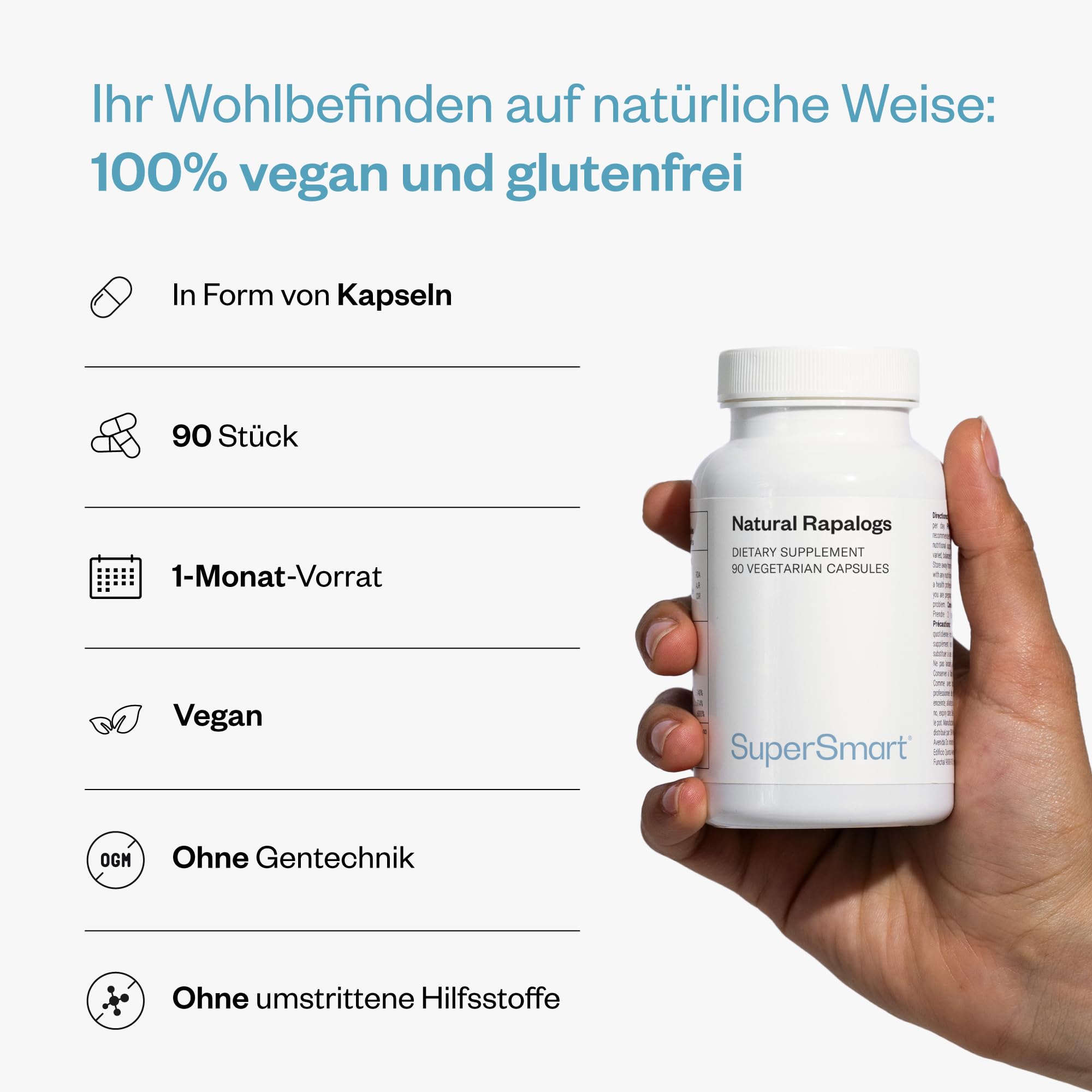 Natural Rapalogs - Anti-Aging - Hemmstoffe gegen mTOR - SuperSmart