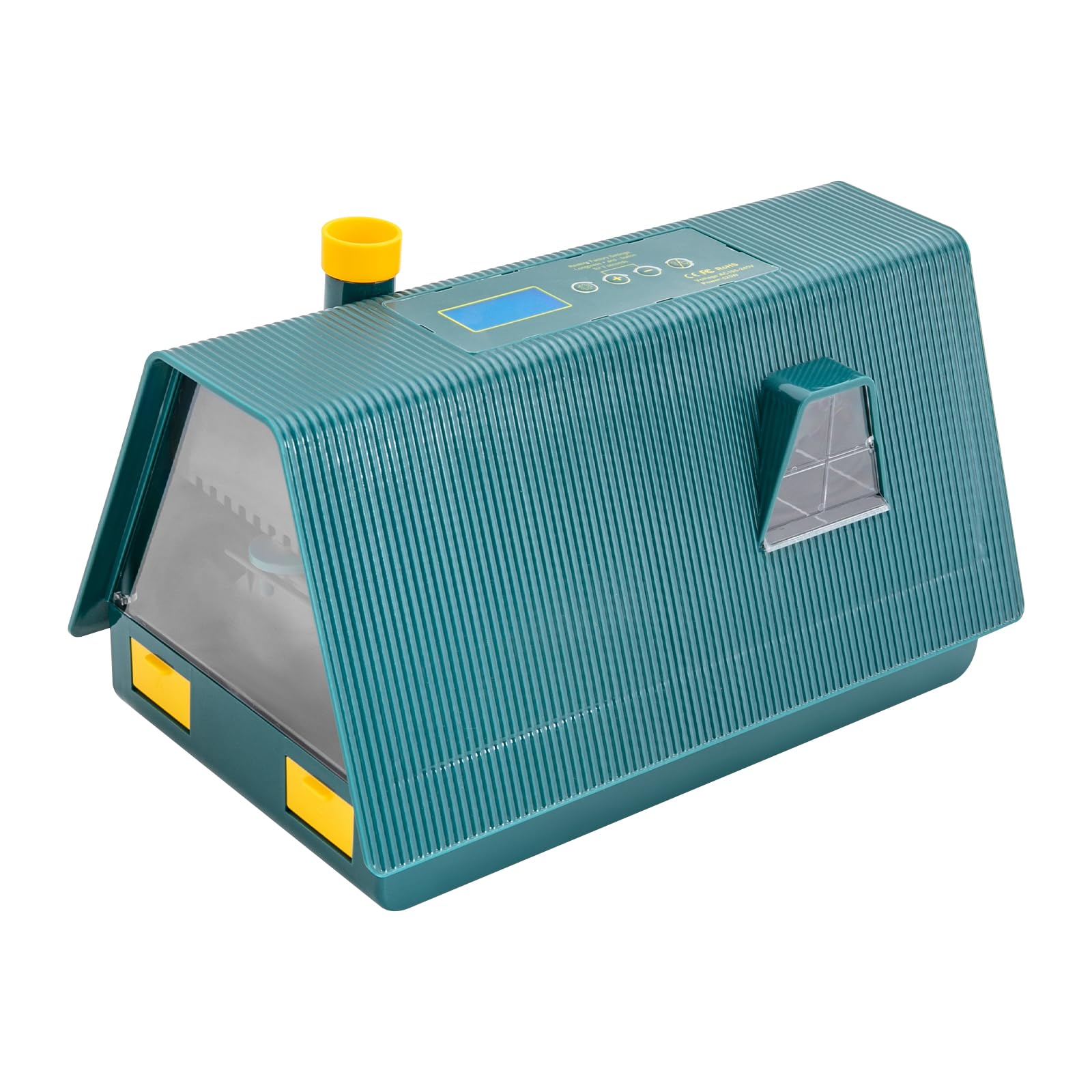 Incubatrice automatica per uova, 29,7 x 17,6 x 17 cm, automatica per polli, anatre, piccioni, quaglie