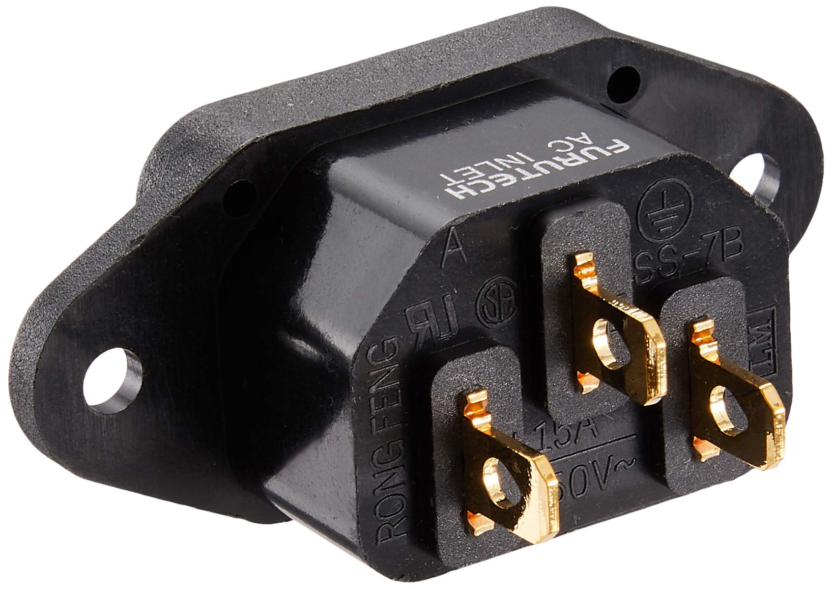 Amazon | FURUTECH ADL オーディオグレード IECインレット 24K金メッキ  