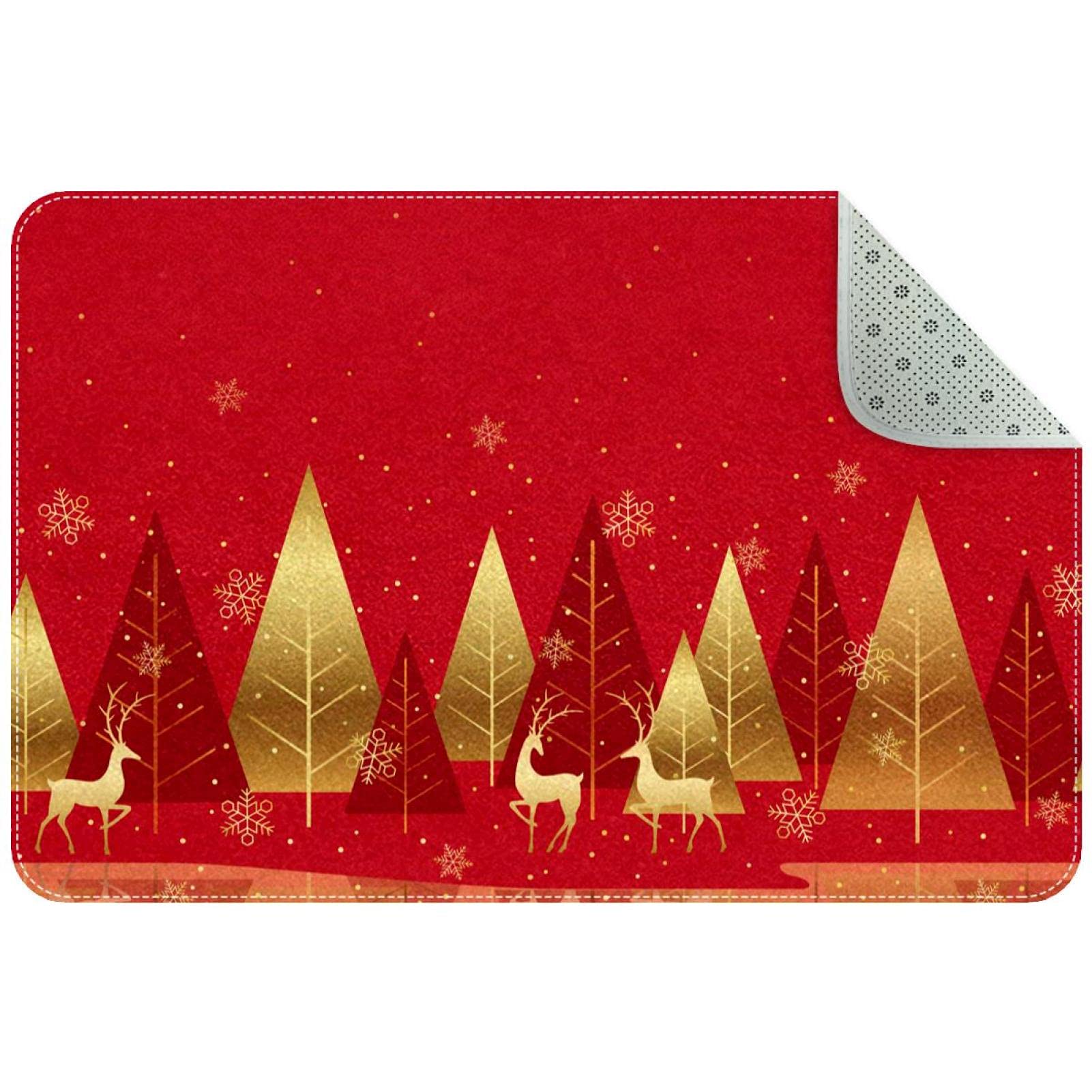 Tapis de porte absorbant pour sublimer votre entrée pendant les fêtes de Noël