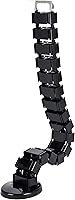 Vista 2 de Vwindesk Vertebrae Cable Management Spine Kit Height Adjustable Desk Quad Entry Wire Organizer, Black