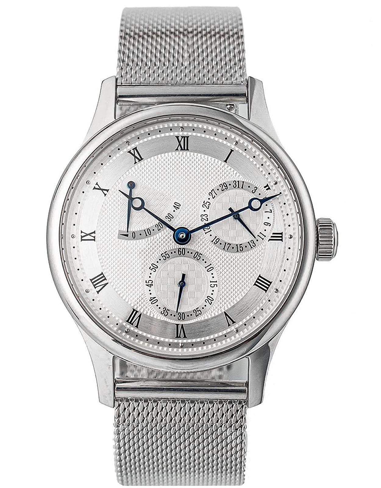 Sugess 40 mm Paris Nail Microhyla Small Second Seagull ST1780 Uhrwerk Mechanische Vintage Uhr SU1780J1 1963