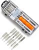 15PCS Screwdriver Tool Kit – Chrome Vanadium Steel Precision Flat, Philips & Torx Screwdrivers for DIY, Electricians, Mechanics & Home Repairs – Comfortable Non-Slip Handles, Reliable Hand Tool Set
