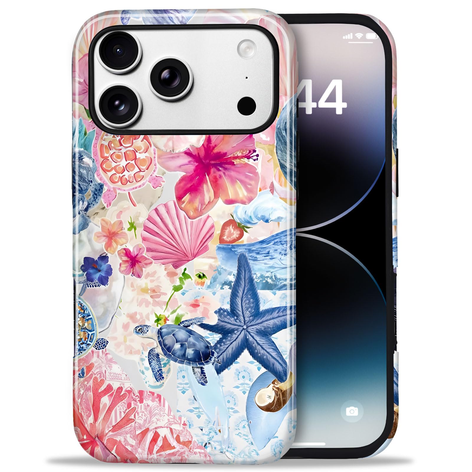 Coque iPhone 17 Pro Max antichoc et résistante aux rayures d'été - 8