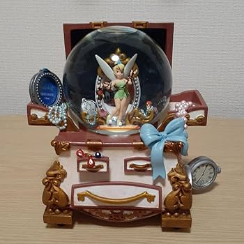 ディズニー ティンカーベル スノード－ム&フィギュア オルゴール付き レア ディズニー ティンカーベル スノードーム オルゴール付き - メルカリ