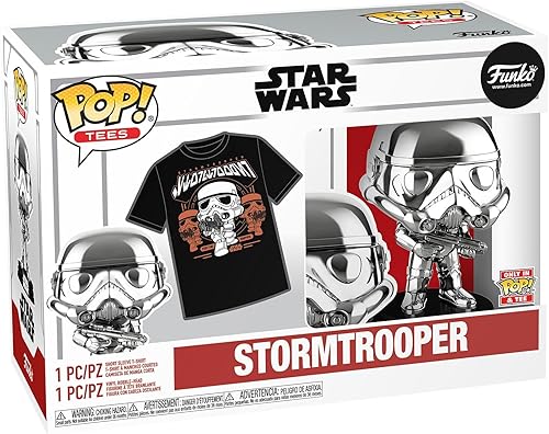 Miniatura 2 de Funko Pop! & Tee Star Wars Stormtrooper - S