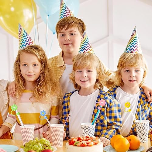 Miniatura 5 de 4 fundas de silicona para popote de 0.4 pulgadas de diámetro, para Stanley de 30 y 40 onzas, protector a prueba de polvo, tapas reutilizables para