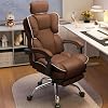 HDHDBA Executive Office Chair High Back Adjustable Home Computer Chairs Big and Tall Desk Chair Back Support Swivel PU Leather Chair with Lumbar Support