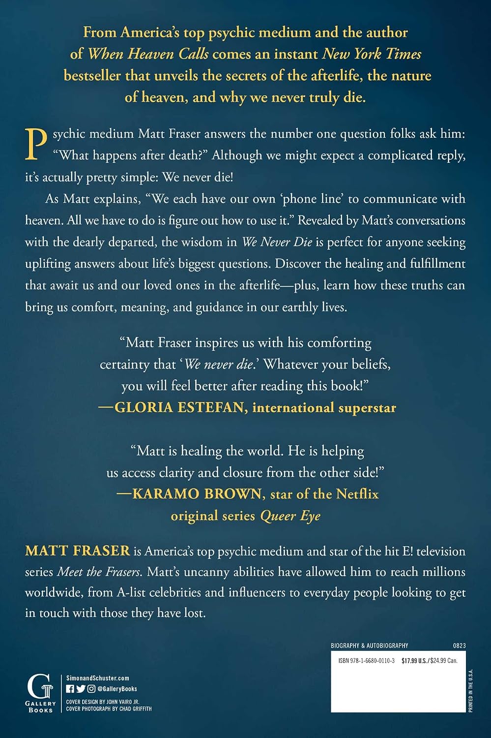 We Never Die: Secrets of the Afterlife