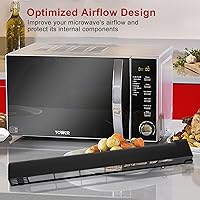 Vista 5 de MDX61912701 Rejilla de ventilación de microondas de repuesto para LG AP5202555, 2119394, AH3535252, EA3535252, LMV2031ST, LMH2016ST, LMHM2237BD