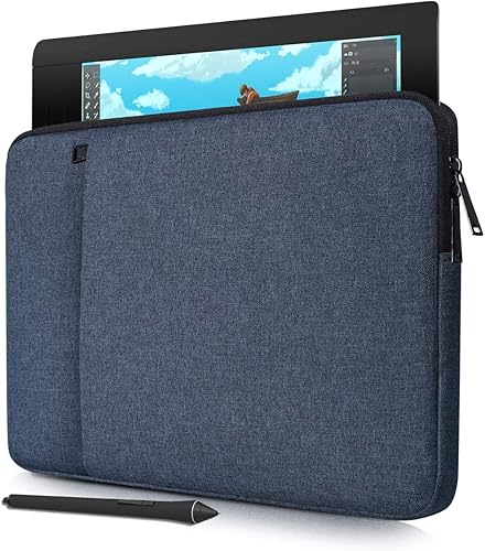 Miniatura 1 de Funda impermeable para tablet Wacom Cintiq 16Cintiq Pro 16, bolsa protectora de transporte para dibujo gráfico (azul marino)