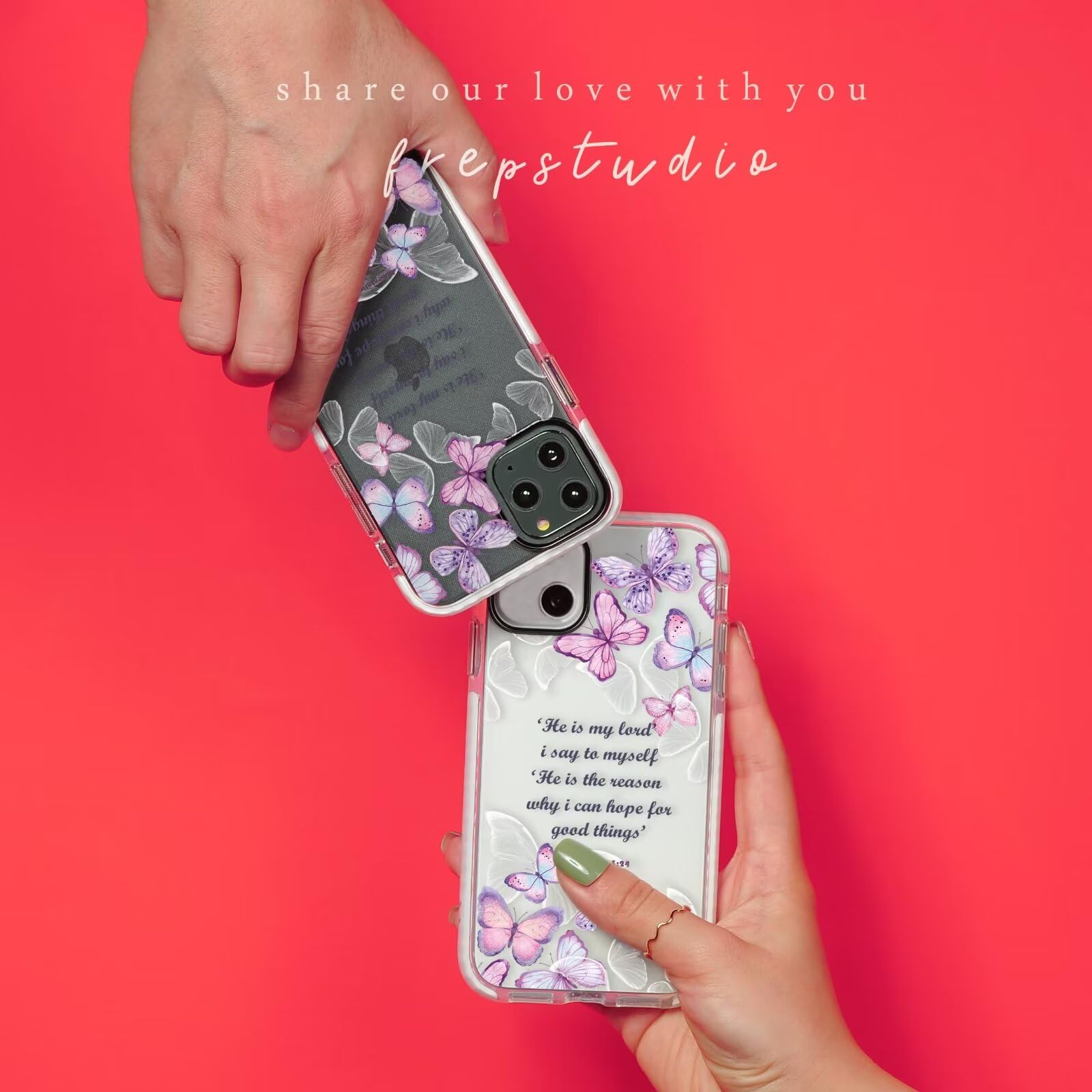 Clear Cute Case Compatible With IPhone 16 Pro Max For Girls Women,Bbible Verse Pink Lily Floral Inspirational Scripture Quotes James 4 - View #6