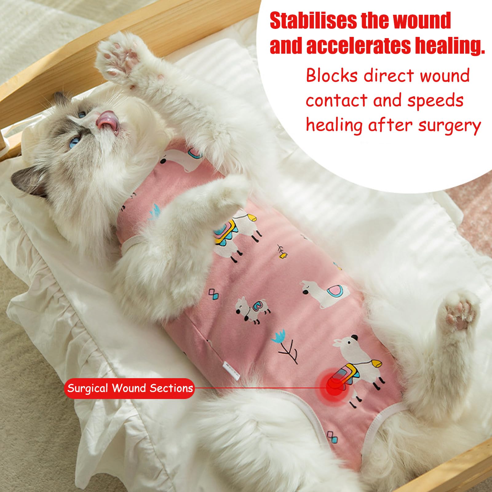 GIEEU 2 Pack Cat Recovery Suit - Image 2