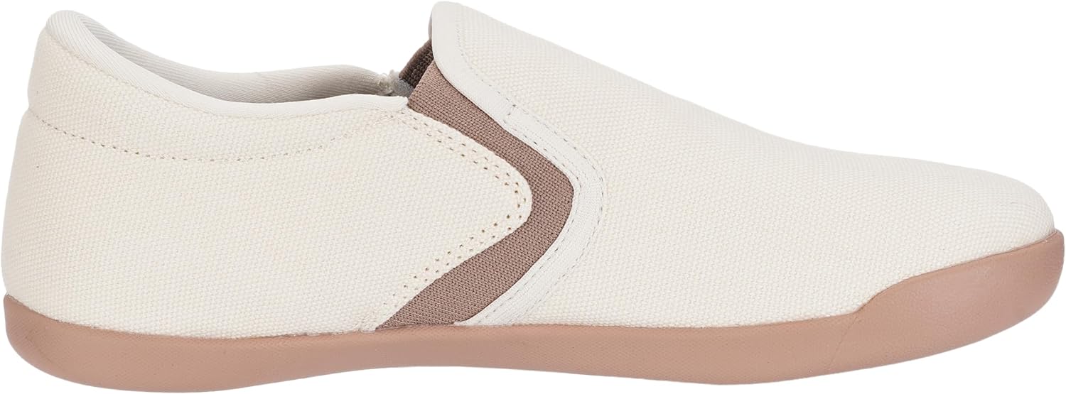 WHITIN Women's Wide Barefoot Shoes | Elastic V-Detail Classic Slip-On | Minimalist Walking Sneakers - Image 5