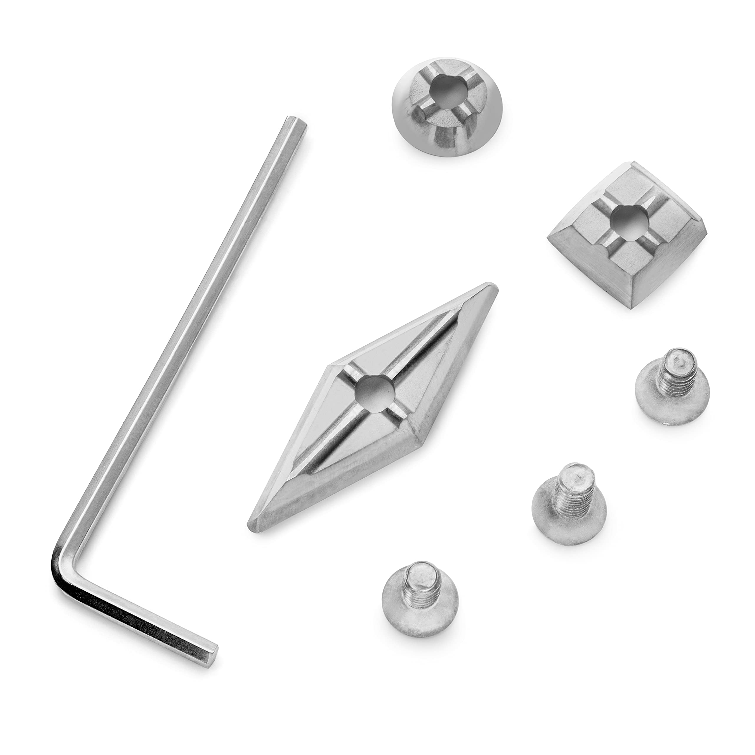 Yellowhammer Premium 3 Piece Full Size Carbide Turning Tool Set With...