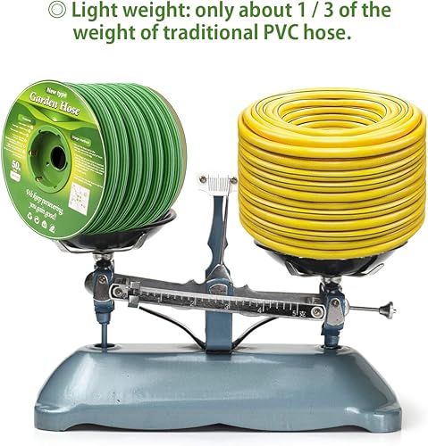 Miniatura 2 de persevere - Manguera de jardín ligera, de riego suave, para riego de césped, patio, jardín, lavado de automóviles y del hogar, 25, 50, 75 y 100 pies