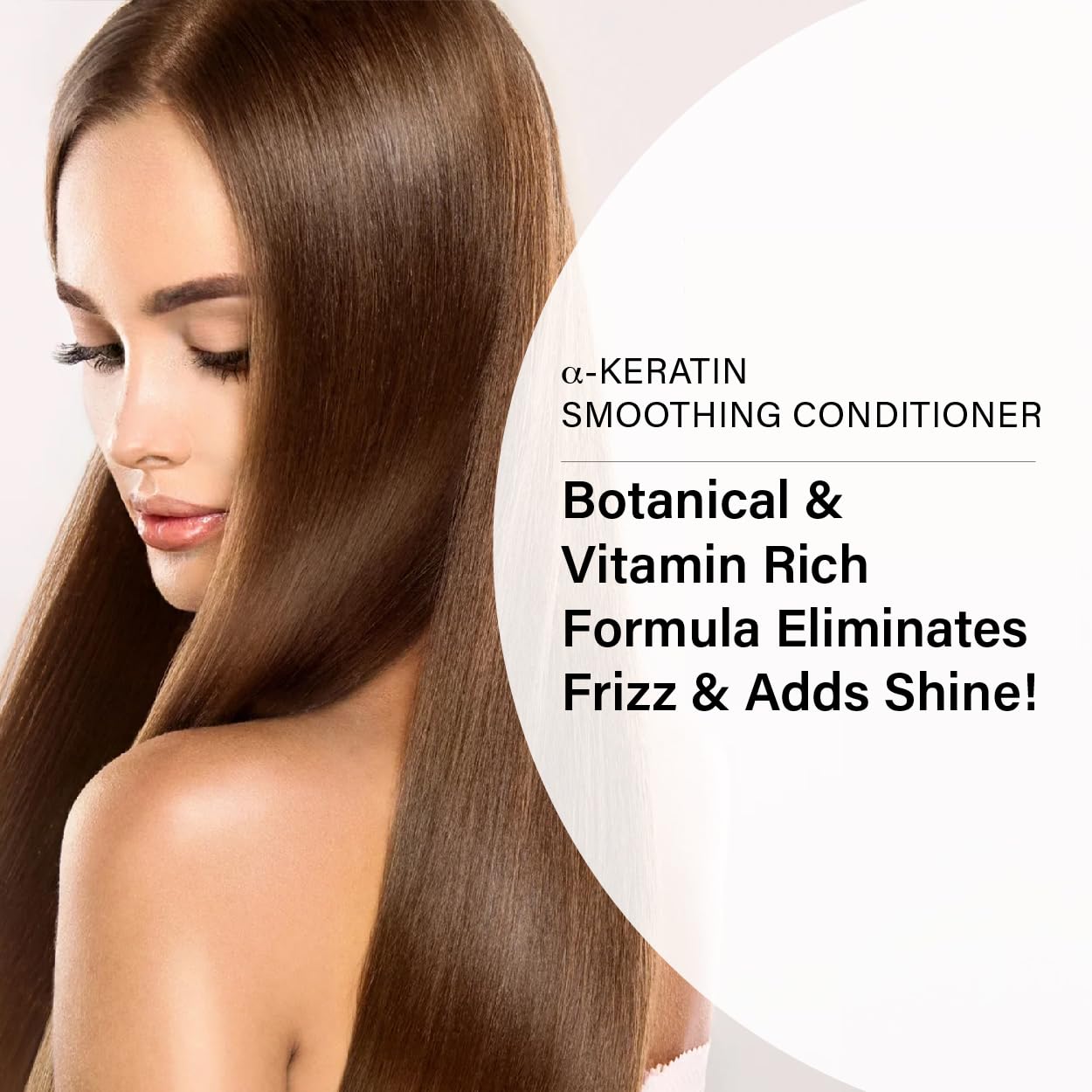 PETER COPPOLA A-Keratin Smoothing Conditioner - Detangles, Nourishes, Eliminates Frizz, Smooths And Restores Shine - Infused With Argan Oil, Jojoba, Coconut Oil And Grape Seed Oil (10 oz)