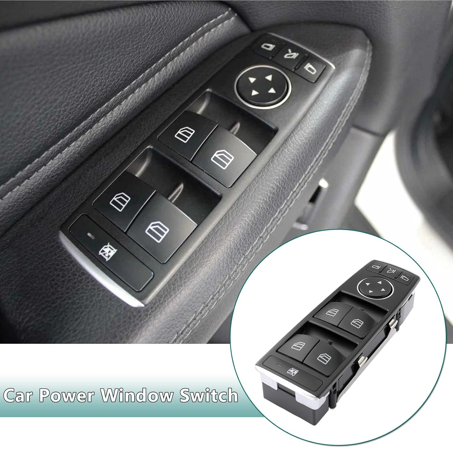 AUTOKAY Power Window Master Switch Fits for Mercedes-Benz CLA250 CLA45 AMG 1669054400