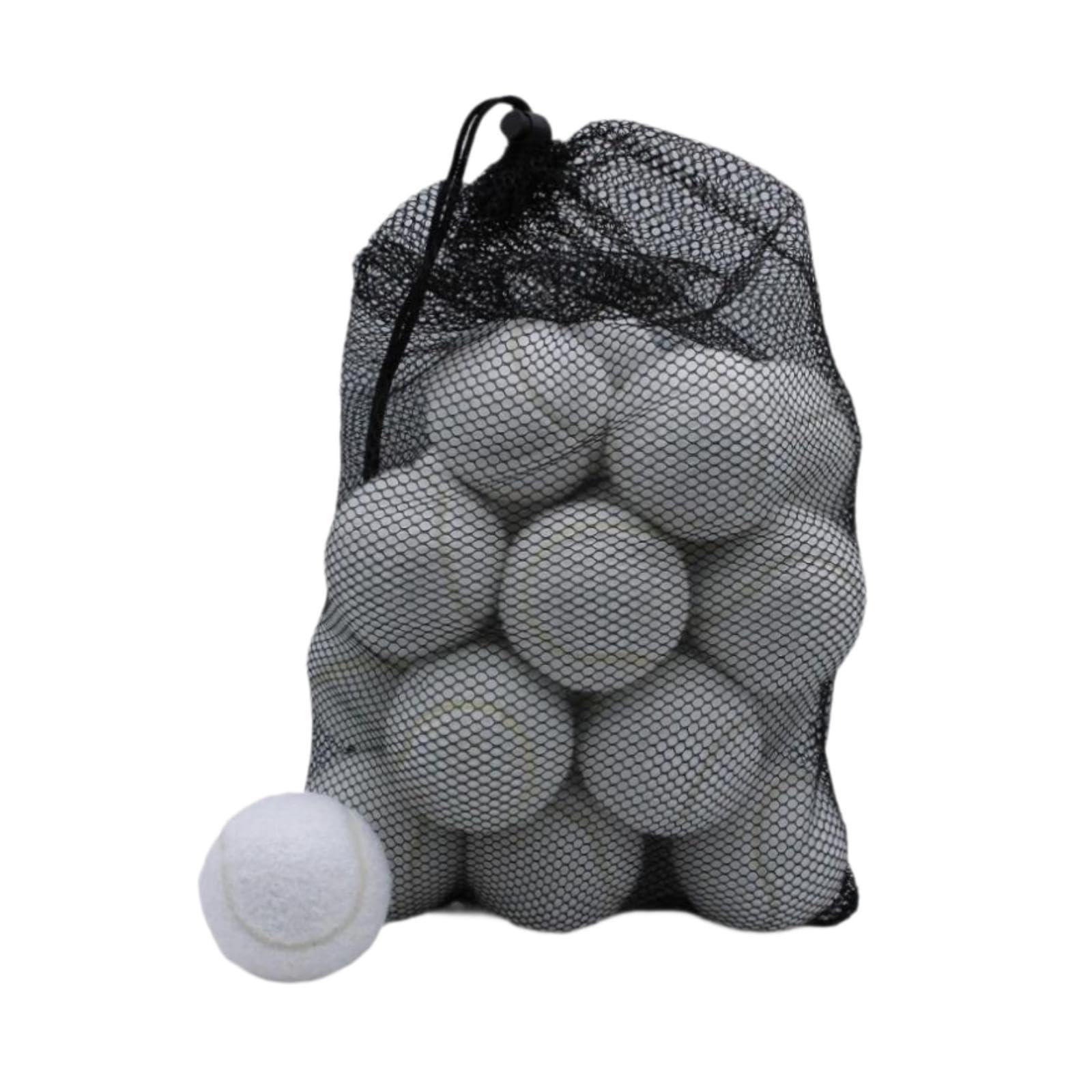 Oshhni 18 Pelotas de Tenis para Entrenamiento, Pelotas de para Práctica de Ejercicios, Pelotas Elásticas Resistentes Al Desgaste para Entretenimiento