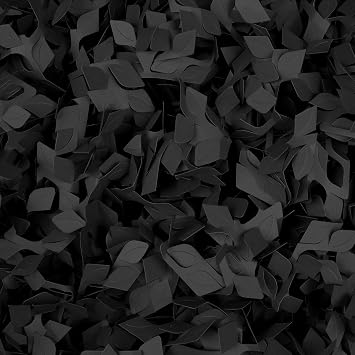 PACKHOME 1 LB Leaf Crinkle Cut Paper Filler for Gift Box, Black Shredded Paper for Gift Basket Bag Stuffing for Handmade Decoration, Christmas, Holiday Gift Packaging Wrapping