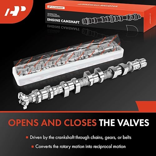 Miniatura 2 de A-Premium Árbol de levas del motor de escape compatible con Chevrolet Aveo 2009 1.6L, Aveo5 2009 1.6L y Pontiac G3 2009 1.6L