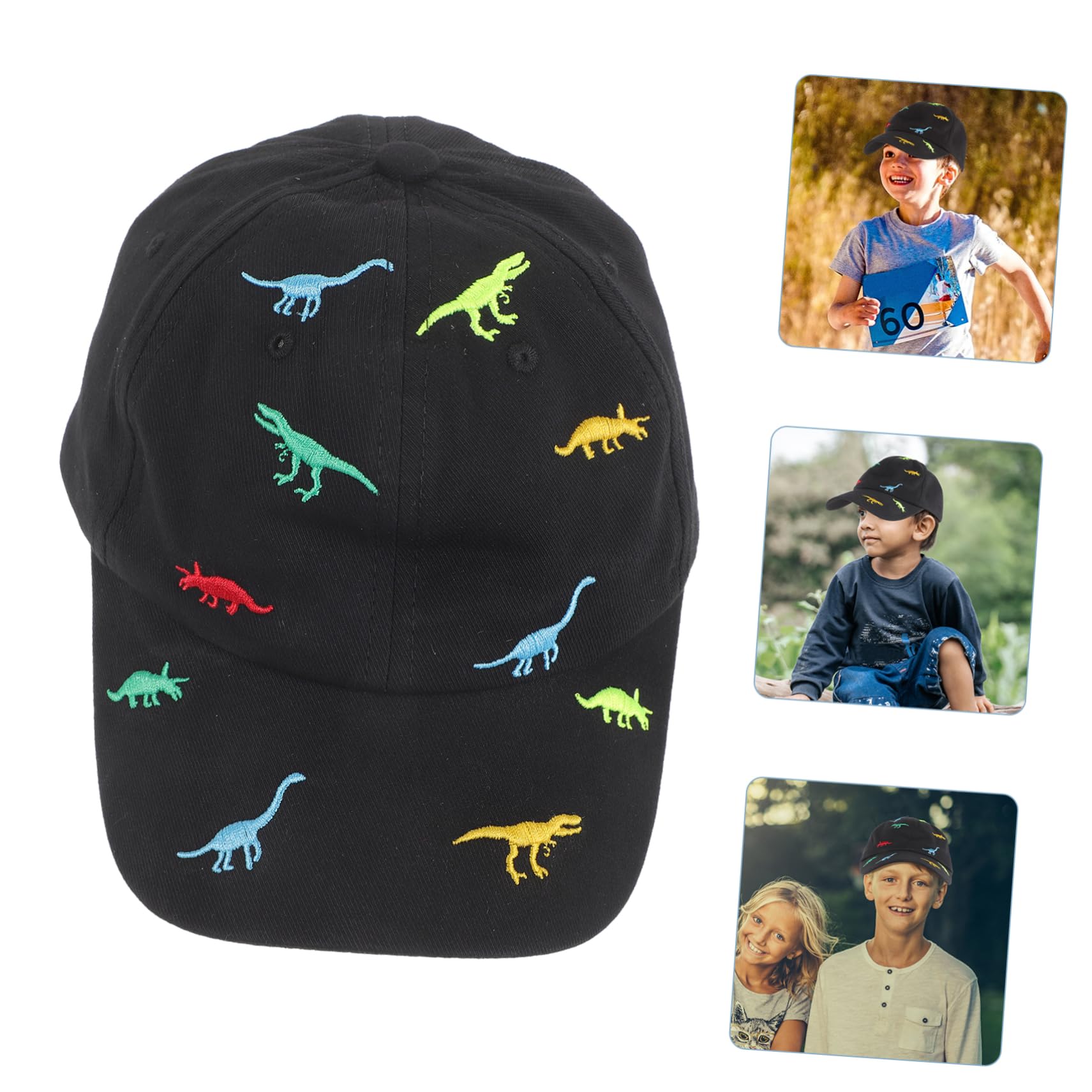 HANABASS Béisbol Ajustable para Niñas Sombrero de Transpirable con Protección Solar para Primavera para Actividades