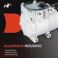 Vista 3 de A-Premium Compresor de aire acondicionado con embrague compatible con Kia Sephia 1.8L 2000-2001, Spectra 1.8L 2002-2004