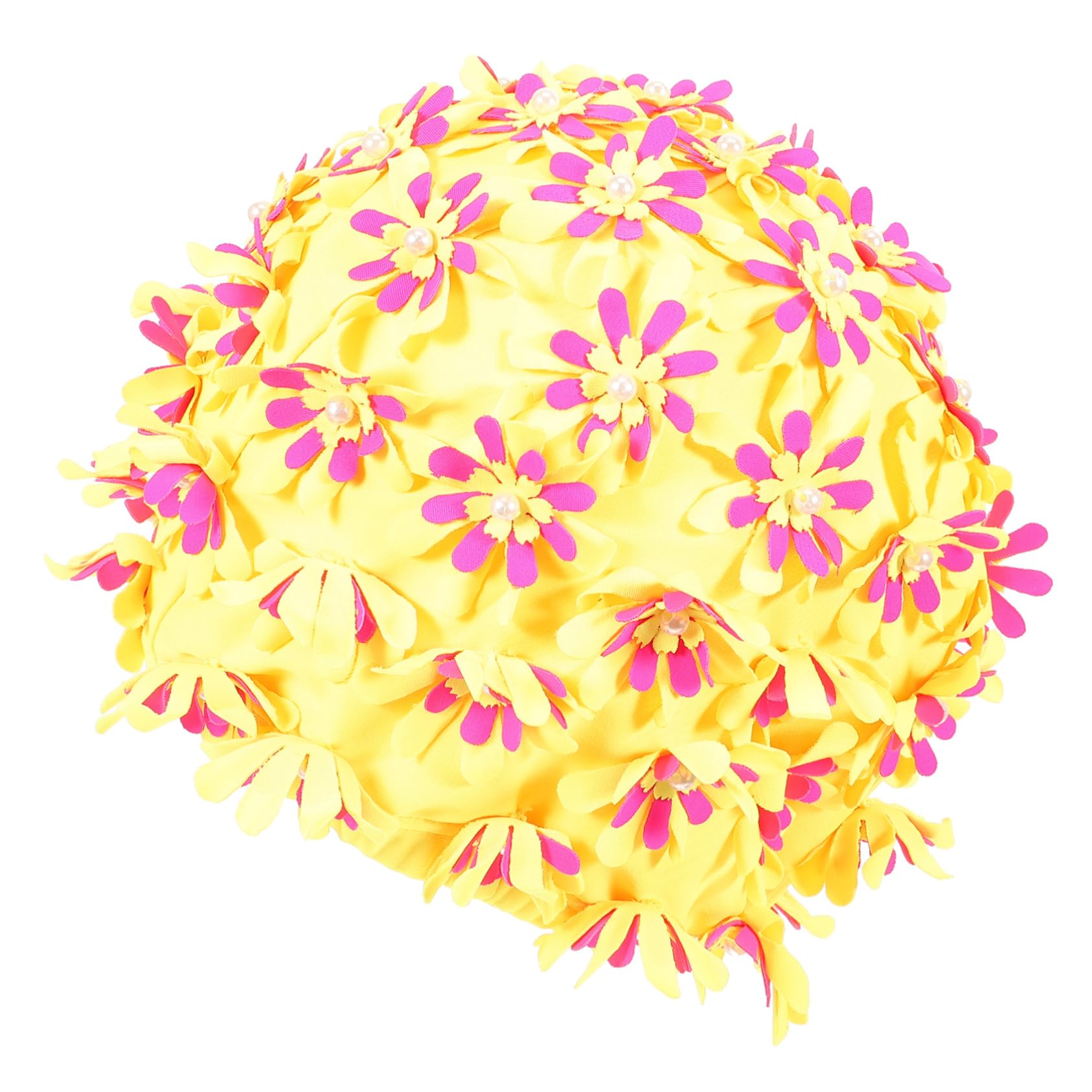 Sosoport Lot De 3 Bonnets De Bain À Fleurs Confortables Et Faciles À Porter pour Protéger Les Cheveux des Femmes