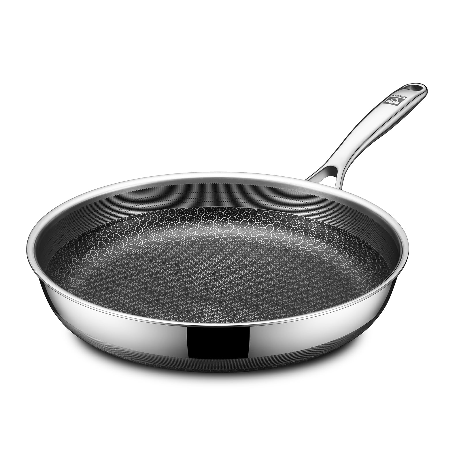 邦楽 ko-pan-da Amazon.com: KOBACH 12in Nonstick Frying Pan - Stainless Steel