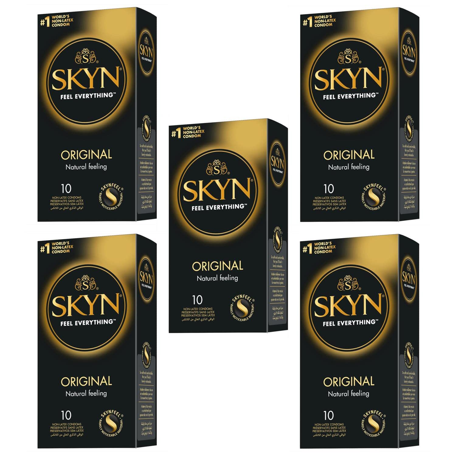 Skyn - Confezione da 50 riservativi Senza lattice Originale - Natural Feeling