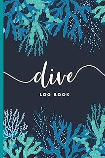 Scuba Diver Log Book: Track & Record 100 Dives with Detailed Data - Nautical Coral Design
