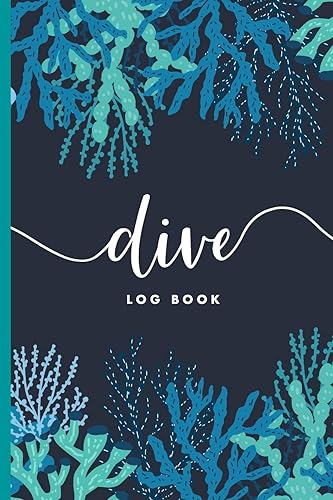 Scuba Diver Log Book: Track &amp; Record 100 Dives with Detailed Data - Nautical Coral Design