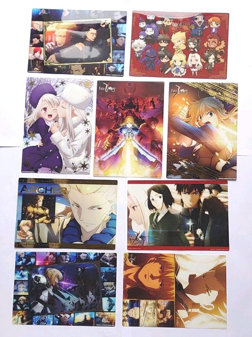 Fate クリアプレート アクリルプレート 皿 Amazon.co.jp: Fate／Zero クリアプレートコレクション 9枚