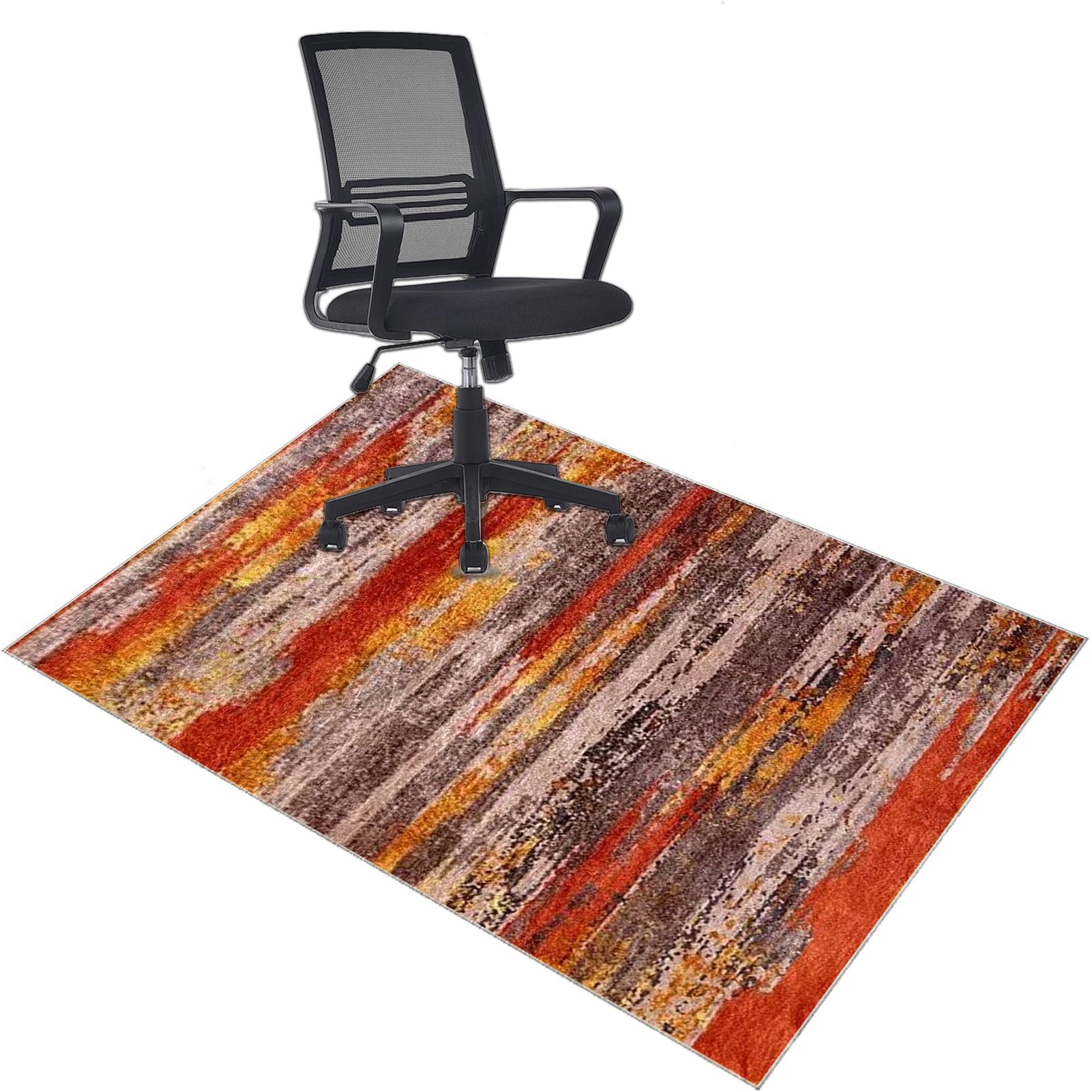 Heavy Duty Office Chair Mats for Carpeted and Hardwood Floor Low pile Chair Mat Soft and Comfortable Carpet Protectors Chair Mat Anti Slip Computer Desk Chair Mat Floor Gaming Chair Mat 70 x 100 cm