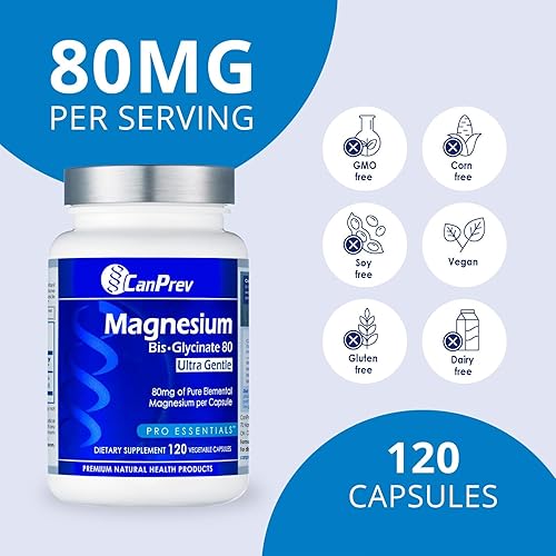 Miniatura 10 de canprev Magnesio bis-glycinate 200Cápsulas 1 1