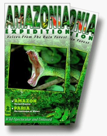 Amazonia Expedition 3 2pc Amazon, The Last Frontier + Paria, The Confluence of Waters