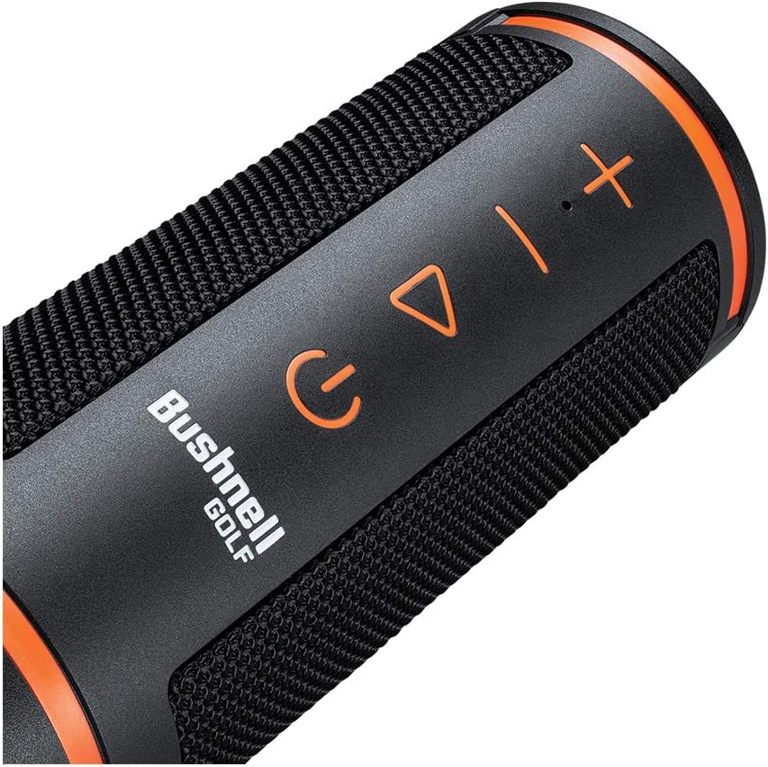 Bеѕt Prоmо Bushnell Wingman GPS Golf Speaker Bundle with PlayBetter Protective Neoprene Pouch | Music & Audible Distances Bluetooth Speaker for Golf Cart | Score Tracking, 3D Flyovers & 36,000+ Courses | 361910