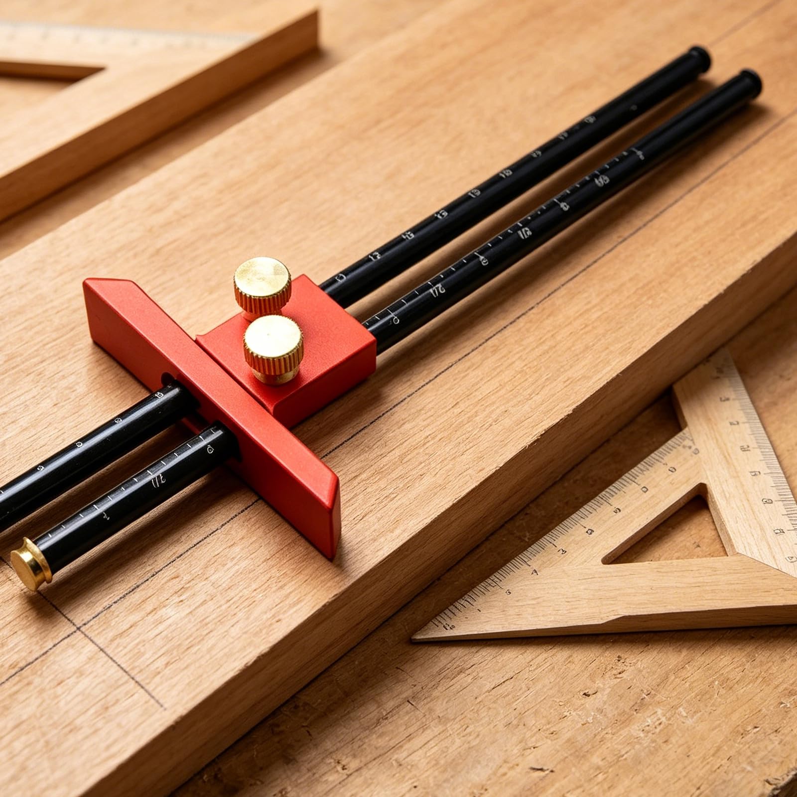 Anreißnadel für Holz, europäische Anreißlehre, Edelstahl, Anreißwerkzeug, Holzbearbeitung, Parallelanreißwerkzeug, Metallmischwerkzeug