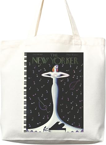 New Yorker tote bag, New Yorker magazine bag, New Yorker bag, New Yorker art, New yorker tote, art tote bag, aesthetic tote