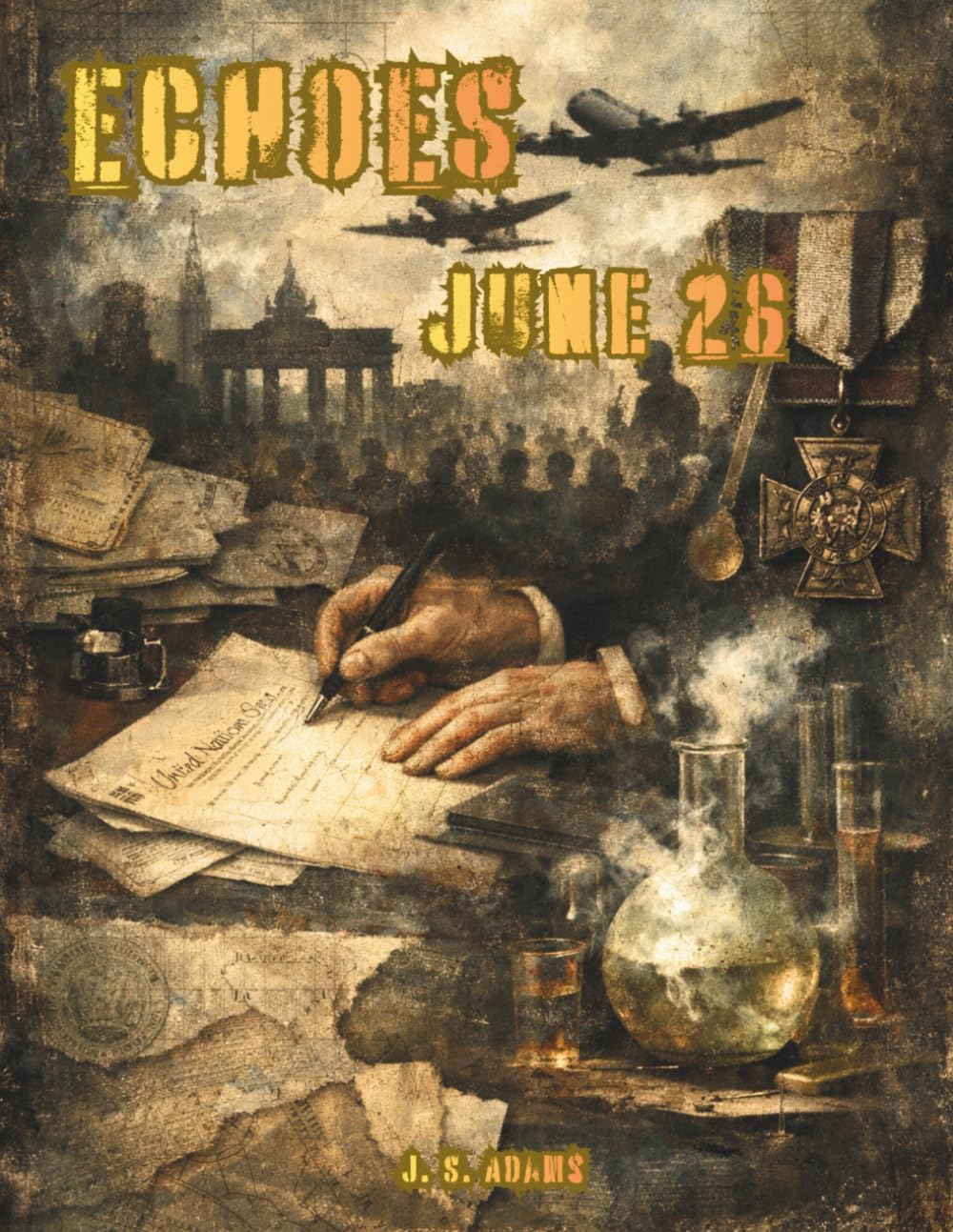 Echoes: June 26: A Coloring Journey Through June 26th in History (Echoes: A Coloring Journey Through History)