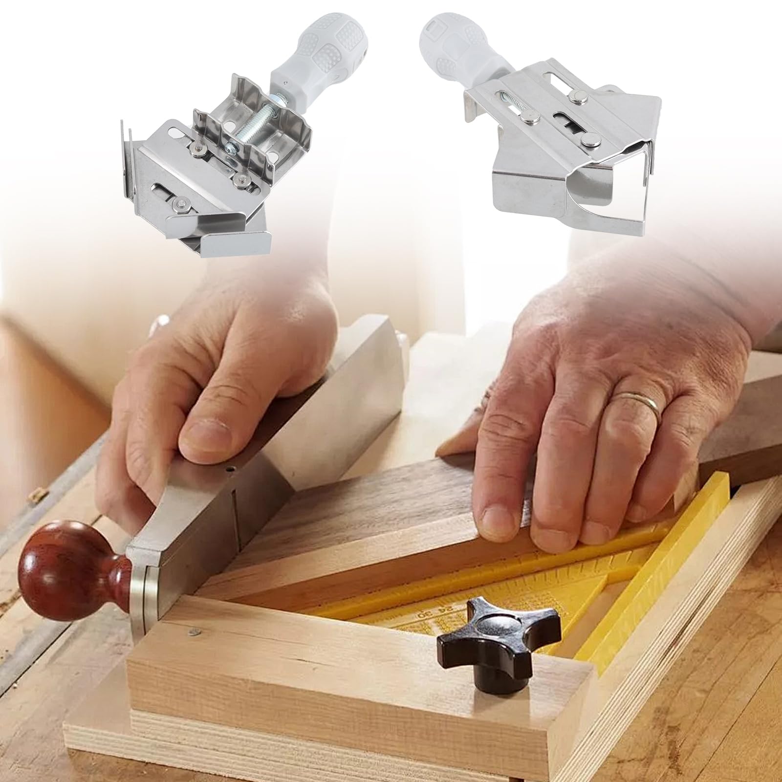 REDYY Woodworking Clamp,Woodworking Clamp Set Fit for Efficient Crafting Secure Joining Hold Repair Home Renovations Projects