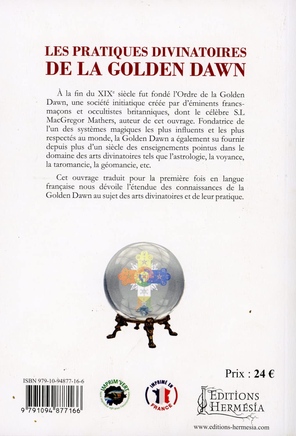 Les pratiques divinatoires de la Golden Dawn