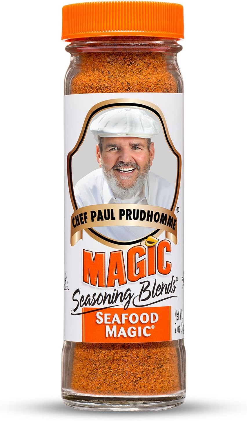 Chef Paul Prudhomme's Magic Seasoning Blends ~ Seafood Magic, 2-Ounce Bottle by Magic Seasoning Blends