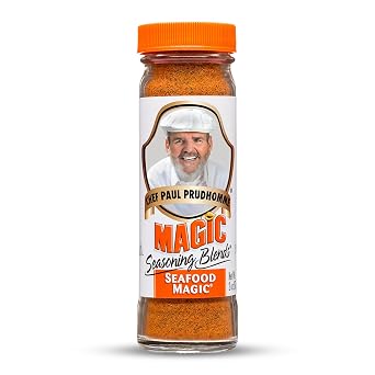 Chef Paul Seafood Magic Seasoning Blends | After-Boil Seafood & Fish Fry Seasoning Mix | Perfect for Crab, Shrimp & Salmon | Spices & Seasonings | Gluten & MSG Free | 2 Oz Pack of 1