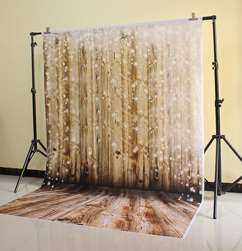 Miniatura 3 de Telón de fondo de fotos de 5 x 7 pies fondo de fotografía de recién nacido fondo de madera para pared y suelo XT-2661